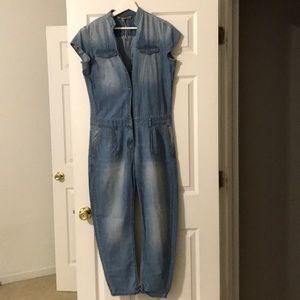 Zara Denim jumpsuit